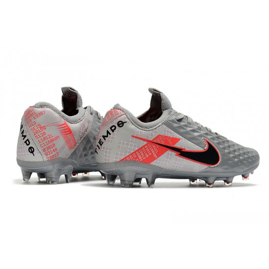 Kopačky Nike Tiempo Legend 8 Elite FG Šedá Červené Černá 39-45