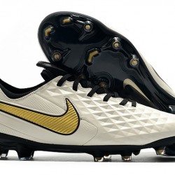 Kopačky Nike Tiempo Legend 8 Elite FG Bílá Zlato 39-45