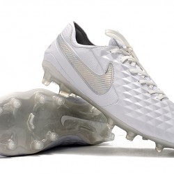 Kopačky Nike Tiempo Legend 8 Elite FG Bílá Stříbro 39-45