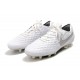 Kopačky Nike Tiempo Legend 8 Elite FG Bílá Stříbro 39-45