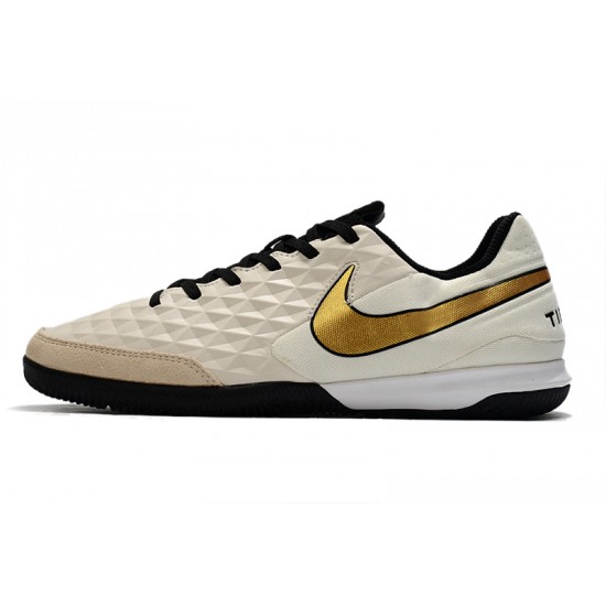 Kopačky Nike Legend VIII Academy IC Bílá Zlato 39-45