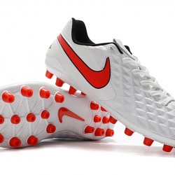 Kopačky Nike Tiempo Legend VIII Acadermy AG Bílá Červené 39-45