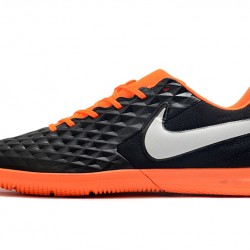 Kopačky Nike Tiempo Legend VIII Club IC Černá Šedá oranžový 39-45