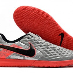 Kopačky Nike Tiempo Legend VIII Club IC Šedá Červené Černá 39-45