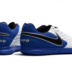 Kopačky Nike Tiempo Legend VIII Club IC Bílá Modrý Černá 39-45