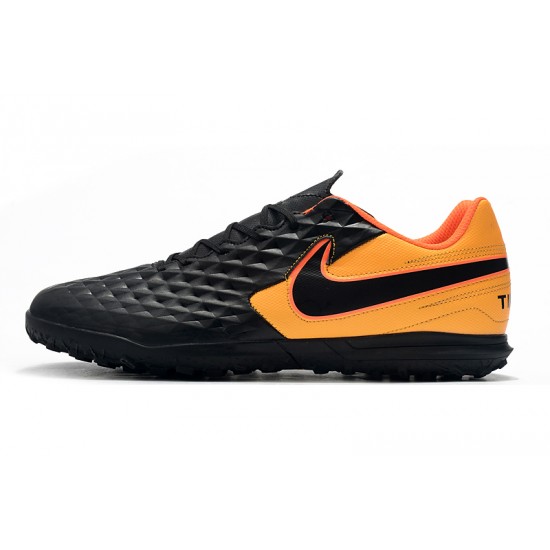 Kopačky Nike Tiempo Legend VIII Club TF Černá oranžový 39-45