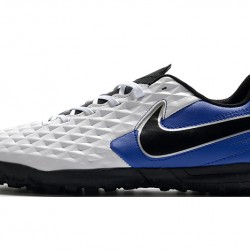 Kopačky Nike Tiempo Legend VIII Club TF Bílá Modrý Černá 39-45