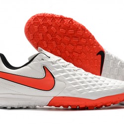Kopačky Nike Tiempo Legend VIII Club TF Bílá oranžový 39-45