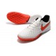 Kopačky Nike Tiempo Legend VIII Club TF Bílá oranžový 39-45