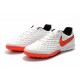 Kopačky Nike Tiempo Legend VIII Club TF Bílá oranžový 39-45