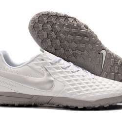 Kopačky Nike Tiempo Legend VIII Club TF Bílá Stříbro 39-45