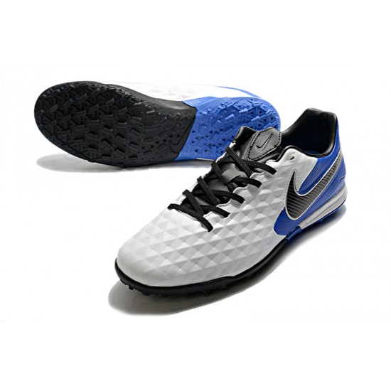 Kopačky Nike Tiempo Legend VIII Pro TF Bílá Modrý Černá 39-45