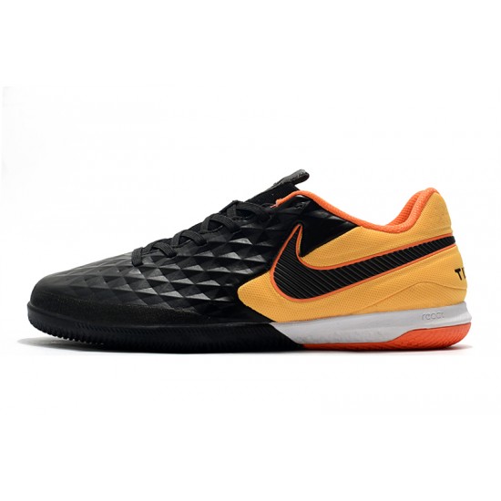 Kopačky Nike Tiempo Lunar Legend VIII Pro IC Černá oranžový 39-45