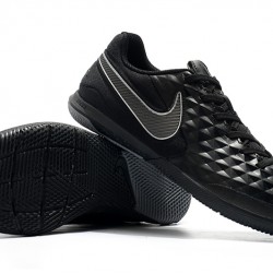 Kopačky Nike Tiempo Lunar Legend VIII Pro IC Černá Stříbro 39-45