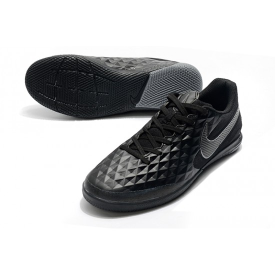 Kopačky Nike Tiempo Lunar Legend VIII Pro IC Černá Stříbro 39-45