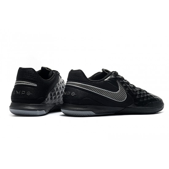 Kopačky Nike Tiempo Lunar Legend VIII Pro IC Černá Stříbro 39-45