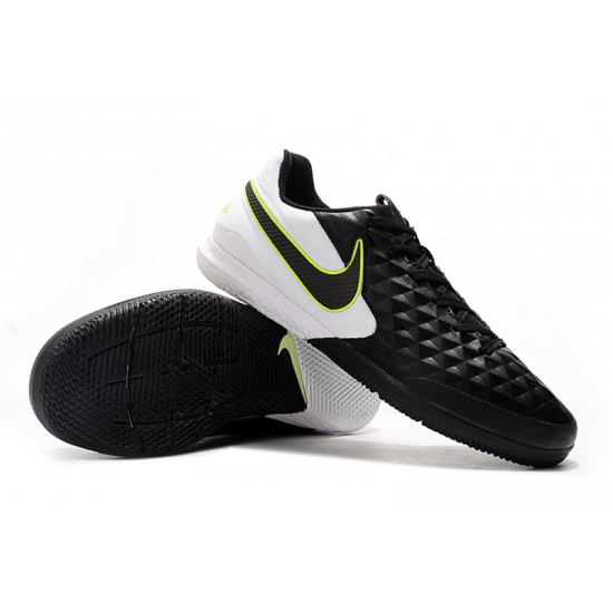 Kopačky Nike Tiempo Lunar Legend VIII Pro IC Černá Bílá Zelená 39-45