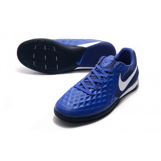 Kopačky Nike Tiempo Lunar Legend VIII Pro IC Modrý Bílá 39-45