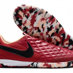 Kopačky Nike Tiempo Lunar Legend VIII Pro IC Červené Černá 39-45