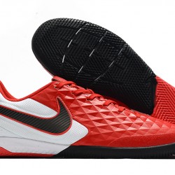 Kopačky Nike Tiempo Lunar Legend VIII Pro IC Červené Bílá Černá 39-45