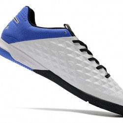 Kopačky Nike Tiempo Lunar Legend VIII Pro IC Bílá Modrý Černá 39-45