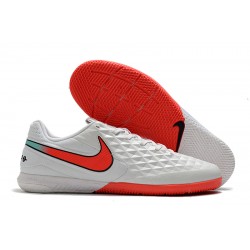 Kopačky Nike Tiempo Lunar Legend VIII Pro IC Bílá Růžový Modrý 39-45