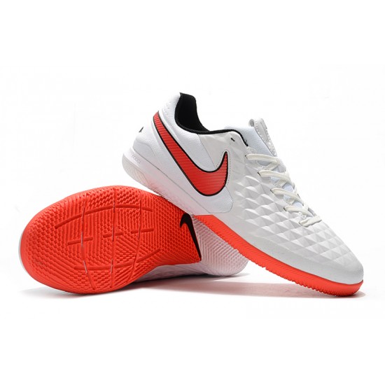 Kopačky Nike Tiempo Lunar Legend VIII Pro IC Bílá Červené 39-45