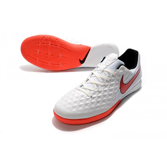 Kopačky Nike Tiempo Lunar Legend VIII Pro IC Bílá Červené 39-45