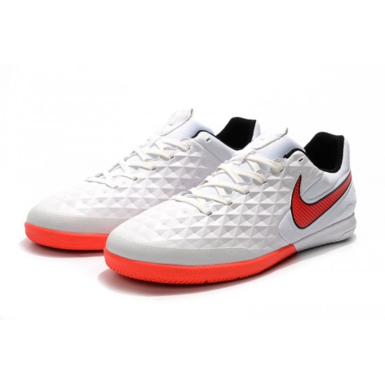 Kopačky Nike Tiempo Lunar Legend VIII Pro IC Bílá Červené 39-45