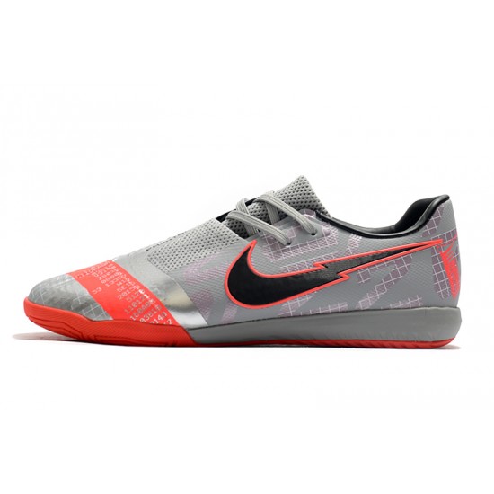 Kopačky Nike Zoom Phantom VNM Pro IC Šedá Červené Černá 39-45