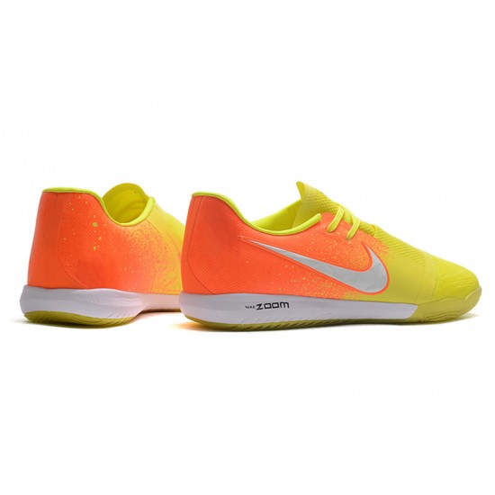 Kopačky Nike Zoom Phantom VNM Pro IC Žlutá oranžový Stříbro 39-45