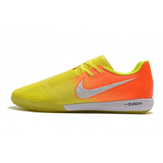 Kopačky Nike Zoom Phantom VNM Pro IC Žlutá oranžový Stříbro 39-45