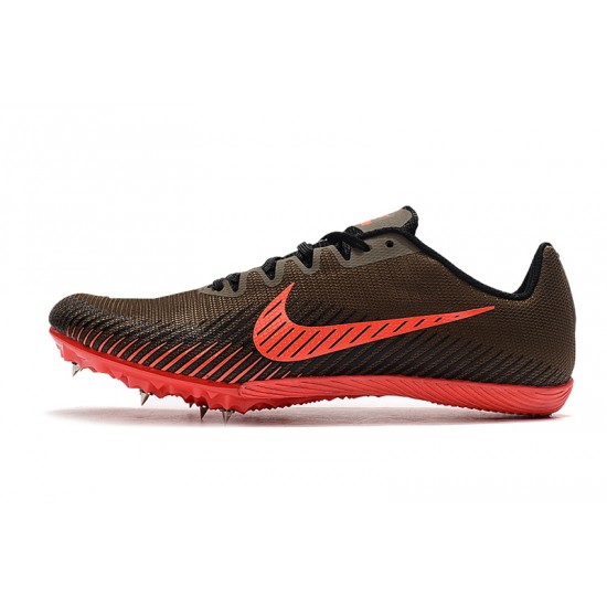 Kopačky Nike Zoom Rival M 9 Hnědý Červené 39-45