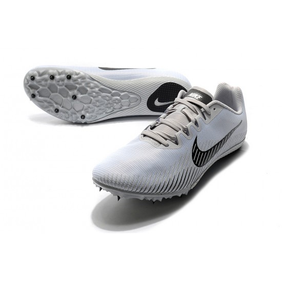 Kopačky Nike Zoom Rival M 9 Bílá Černá 39-45