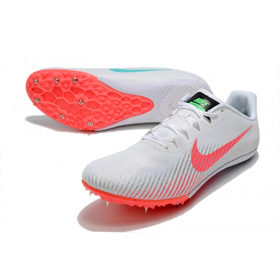 Kopačky Nike Zoom Rival M 9 Bílá Červené Modrý 39-45