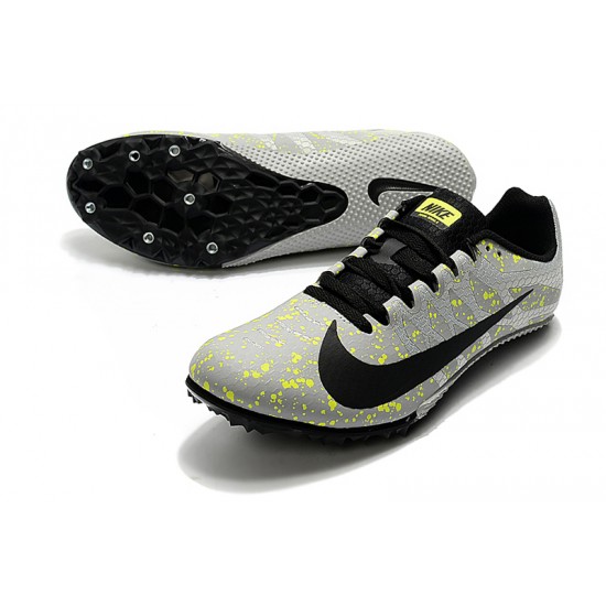 Kopačky Nike Zoom Rival S9 Šedá Žlutá Černá 39-45