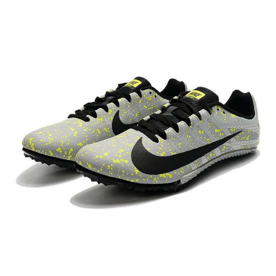 Kopačky Nike Zoom Rival S9 Šedá Žlutá Černá 39-45