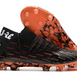 Kopačky Puma Future 5.1 Netfit FG Černá oranžový 39-45