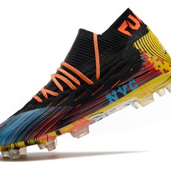 Kopačky Puma Future 5.1 Netfit FG Černá oranžový Modrý 39-45
